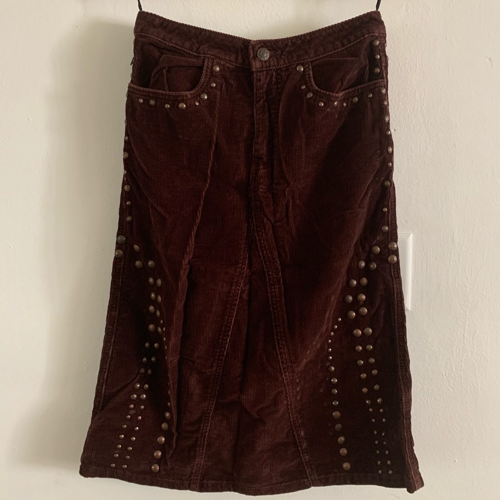 Anna Sui Corduroy skirt